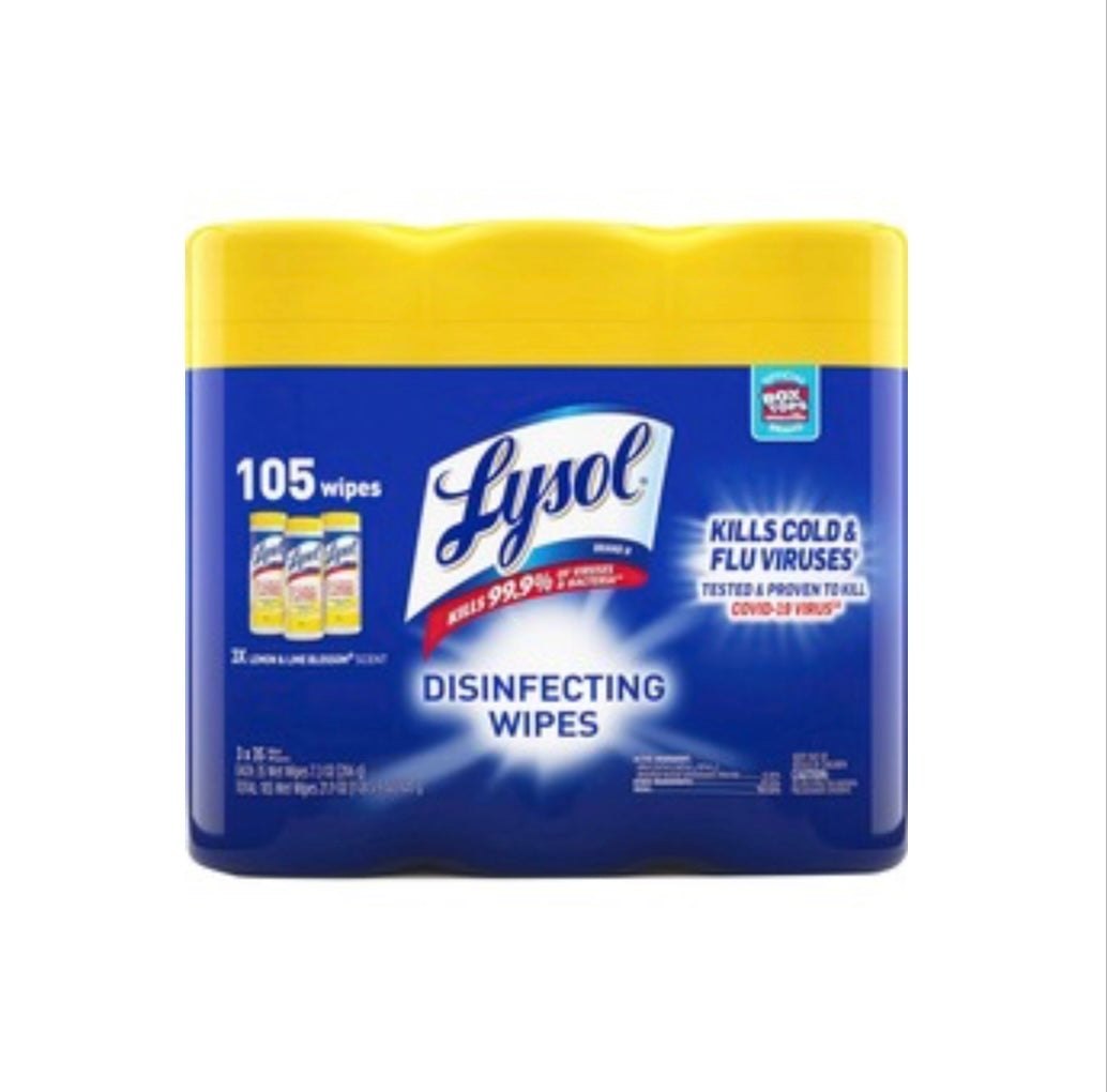 WIPES DISINF LL 35CT-3PK