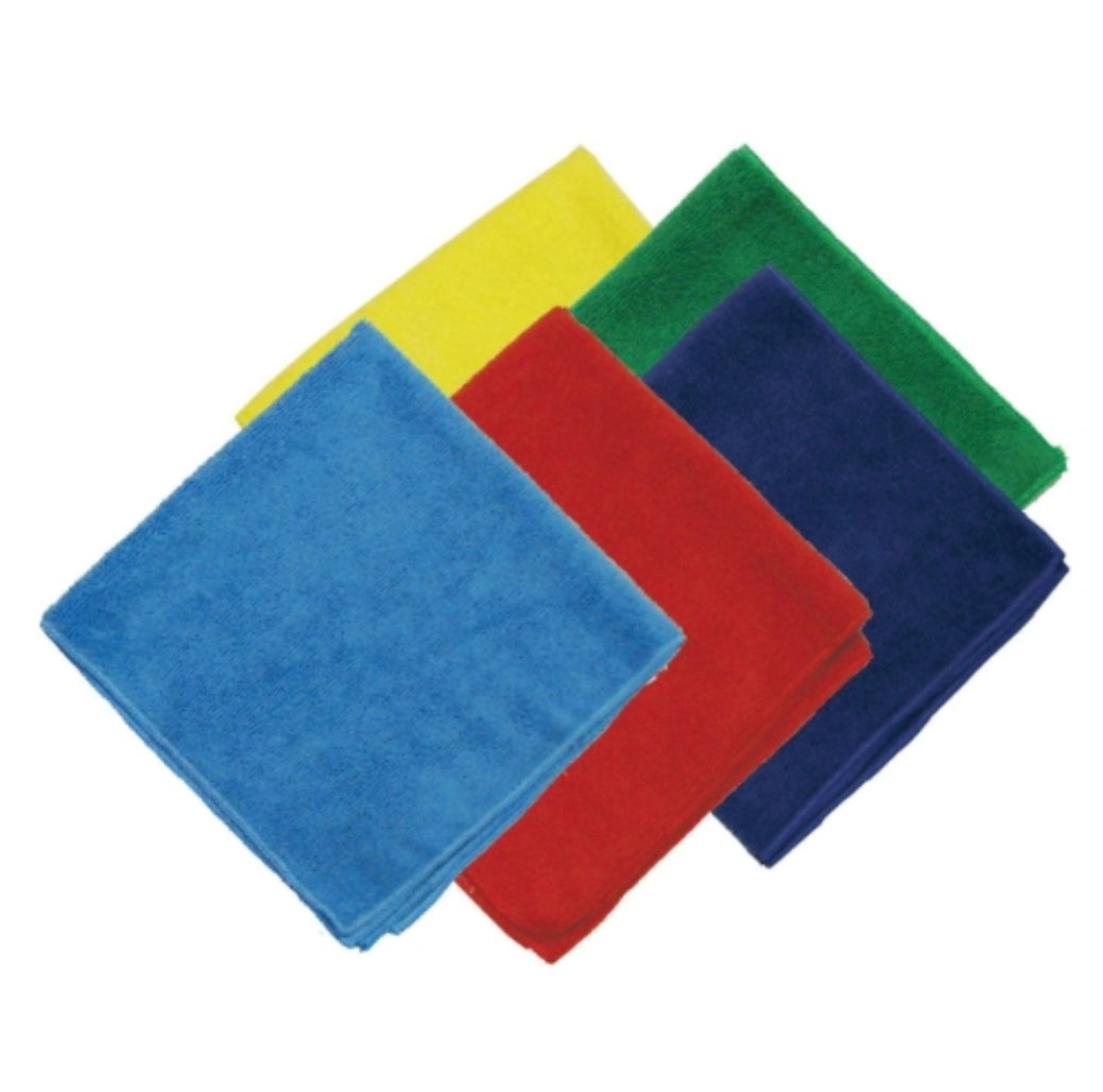 Impact® Premium Weight Microfiber Cloth, 16 in. x 16 in., Blue | 12/Case