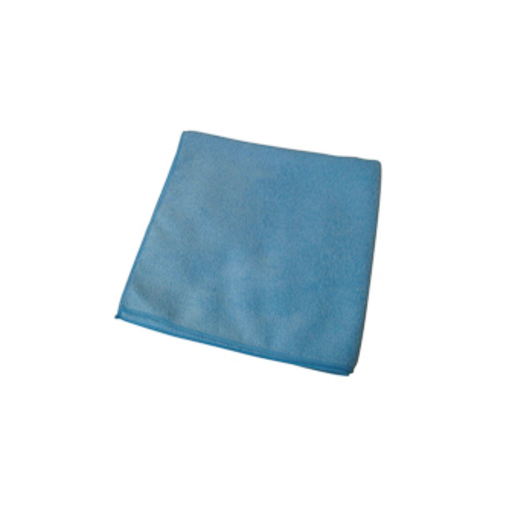 Impact® Premium Weight Microfiber Cloth, 16 in. x 16 in., Blue | 12/Case